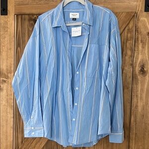 Blue Striped Women’s Shirt